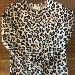 Zara Kids- Long sleeve Leopard Tee